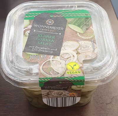Klarer Gurkensalat