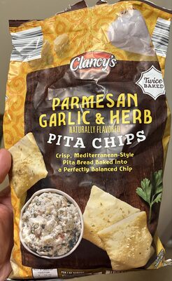 Parmesan Garlic & Herb Pita Chips