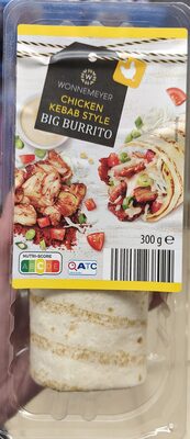 Big Burrito Chicken Kebab Style