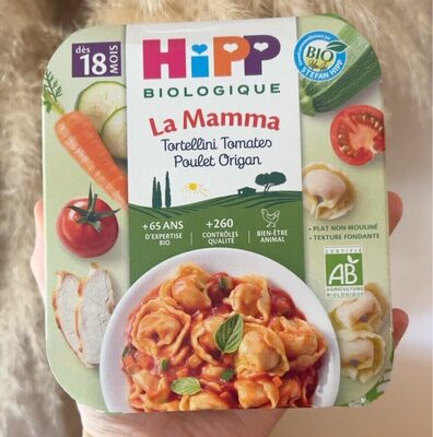 La Mamma Tortellini Tomates Poulet Origan
