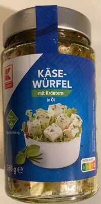 Käse-würfel Mit Kräutern In Öl