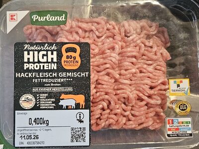 High Protein Hackfleisch Gemischt Fettreduziert