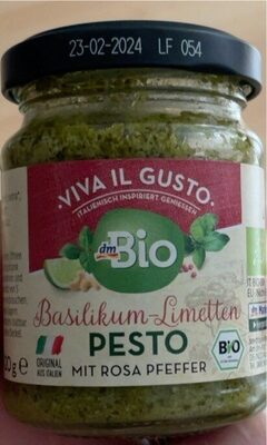 Pesto Basilikum-limetten