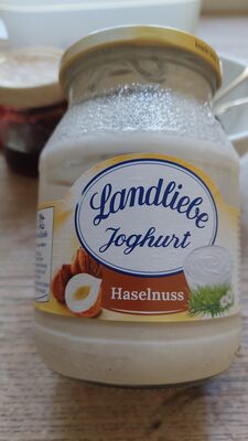 Landliebe Joghurt Haselnuss 4067517001605 Joghurt Mit 10 % Haselnusszubereitung,