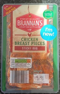 Sticky Bbq Chicken Breast Pieces