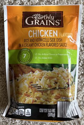 Chicken Flavored Rice And Vermicelli Side Dish In A Creamy Chicken Flavored Sauc