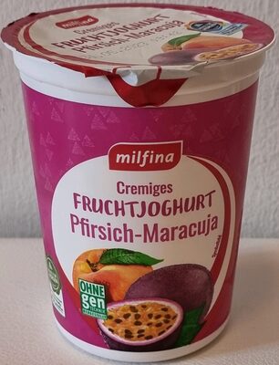 Fruchtjoghurt Pfirsich-maracuja