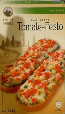 Baguette Tomate-pesto