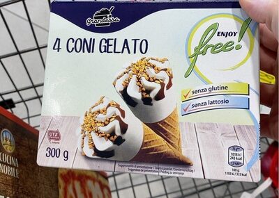4 Coni Gelato