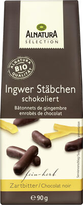 Ingwer Stäbchen Schokoliert