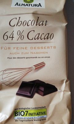 Chocolat 64% Cacao