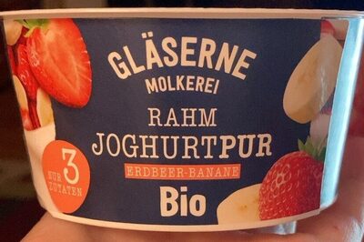 Rahm Joghurtpur - Erdbeer/banane