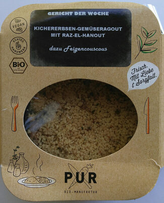 Kichererbsen-gemüseragout Mit Raz-el-hanout