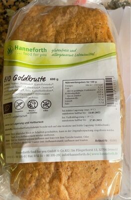 Bio Goldkruste