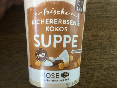 Kichererbsen & Kokos Suppe