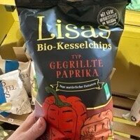 Lisas Bio Kesselchips Gegrillte Paprika