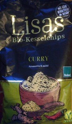 Lisas Bio-kesselchips Curry