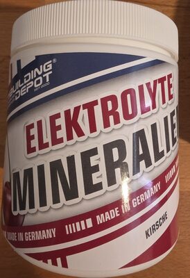 Elektrolyse Mineralien - Kirsche