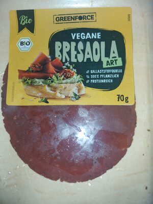 Vegane Bresaola-art