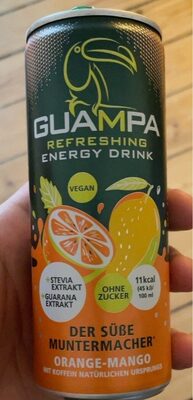 Refreshing Energy Drink, Orange - Mango