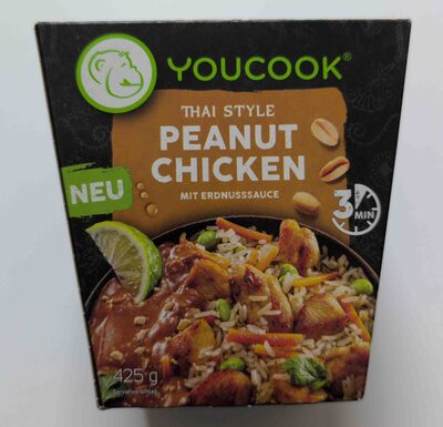 Thai Style Peanut Chicken Mit Erdnusssauce