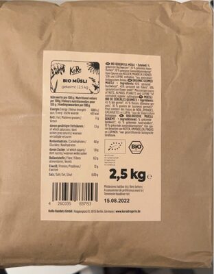 Bio Müsli Gekeimt