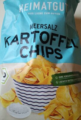 Kartoffelchips Meersalz