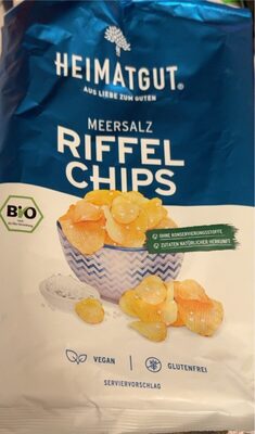 Riffelchips - Meersalz