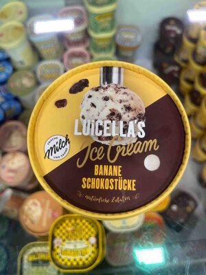 Ice Cream Banane Schokostücke
