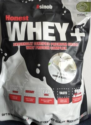 Honest Whey+ Vanilla Ice Cream