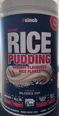 Rice Pudding Milchreis-zimt