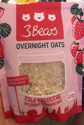 Overnight Oats Erdbeere