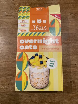 Overnight Oats Golden Mango