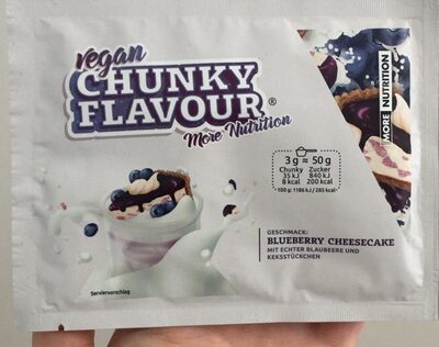 Vegan Chunky Flavour Blueberry Cheescake