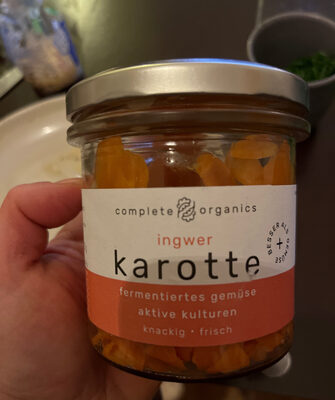 Ingwer Karotte