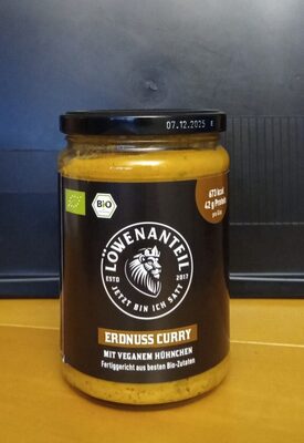 Erdnuss Curry