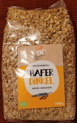 Knuspermüsli Hafer Dinkel