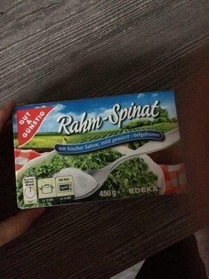 Rahm Spinat