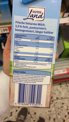 Frische Fettarme Milch
