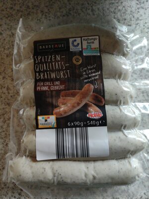 Spitzenqualitätsbratwurst