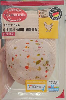 Geflügel-mortadella Paprika