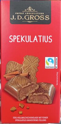 Spekulatius Vollmilchschokolade