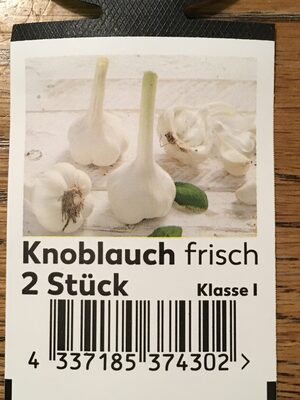 Frischer Knoblauch, Weiss