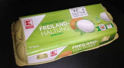 Eier, Freiland