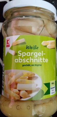 Weiße Spargelabschnitte