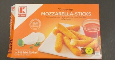 Knusprige Mozzarella-sticks