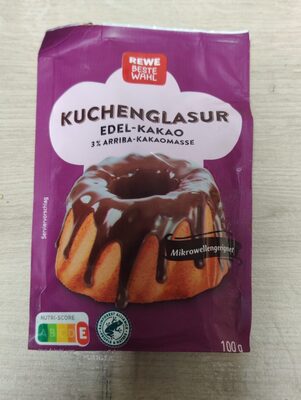 Kuchenglasur Edel Kakao