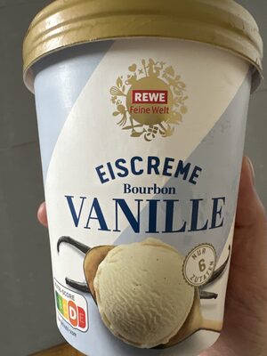 Eiscreme Bourbon Vanille