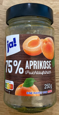 75% Aprikose Fruchtaufstrich