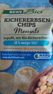 Kichererbsen Chips Meersalz